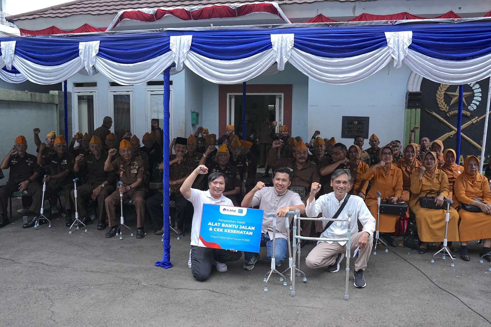 Senyum di Ujung Merdeka: Bakti Sehat untuk Para Veteran di Bogor